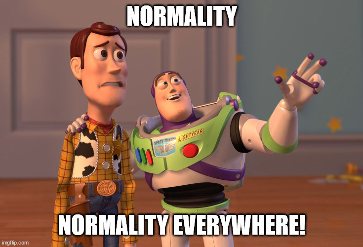 Normality everywhere!